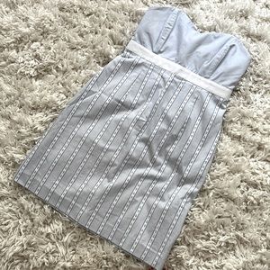 Vineyard Vines by Shep and Ian strapless dress Nautical Anchor print